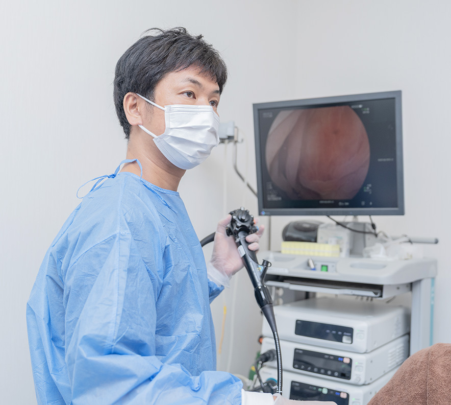眠っている間の胃カメラ